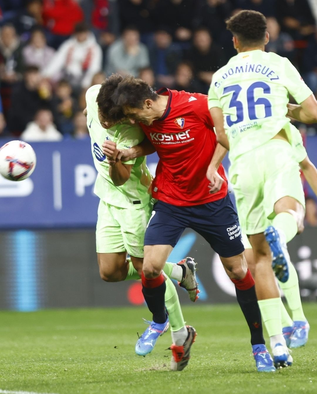 برشلونة يخسر اول مباراة بالدوري الاسباني من اوساسونا 