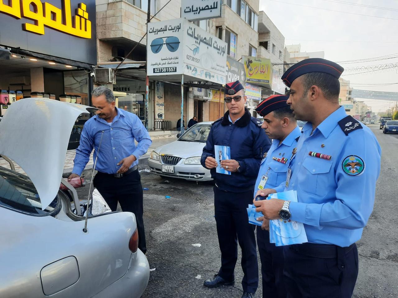 الأمن العام يباشر بتنفيذ الحملة السنوية الوقائية لتفقد سلامة المركبات